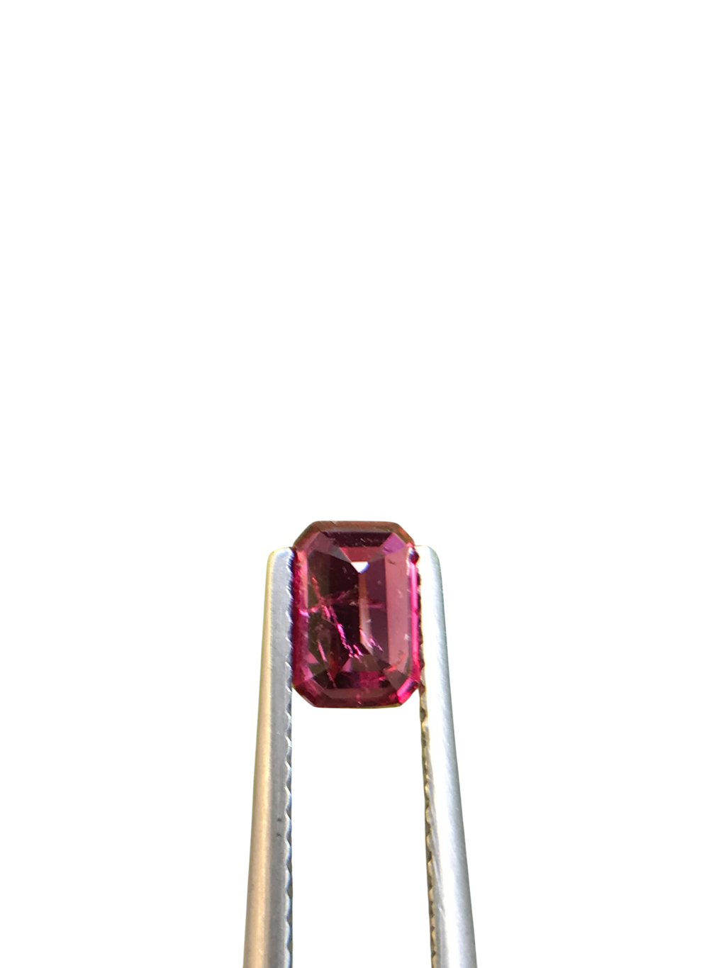 Shiza Gems 1.00 ct emerald cut vivid red Pigeon Blood ruby, unheated, CGRL certified, Mozambique origin.