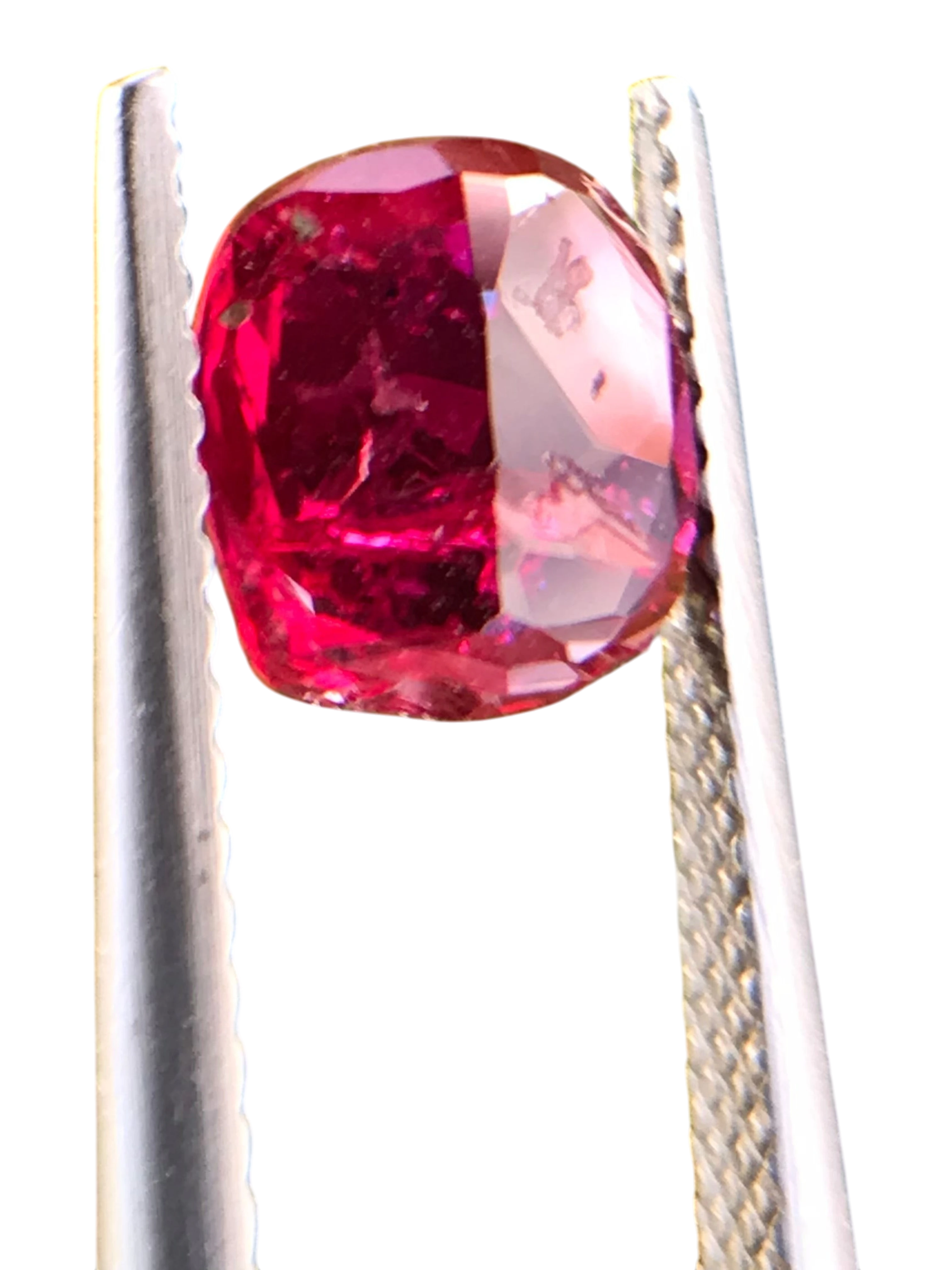 Shiza Gems 2.03 ct cushion cut vivid red unheated natural ruby gemstone
