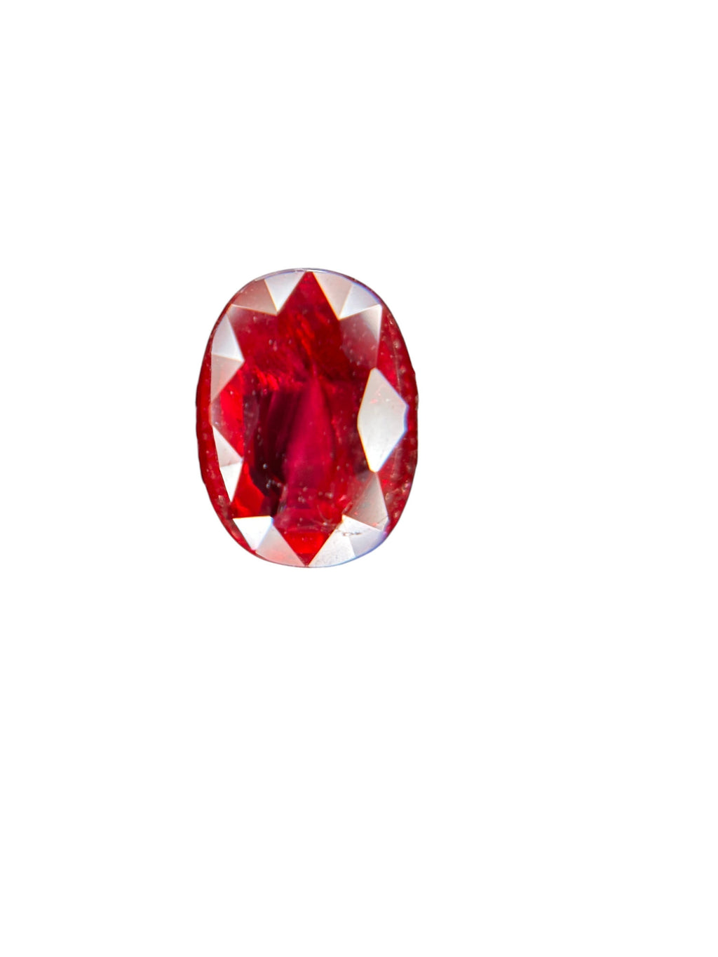 Shiza Gems 2.05 ct oval-cut natural unheated Pigeon Blood ruby, vivid red color, AIGS certified loose gemstone.