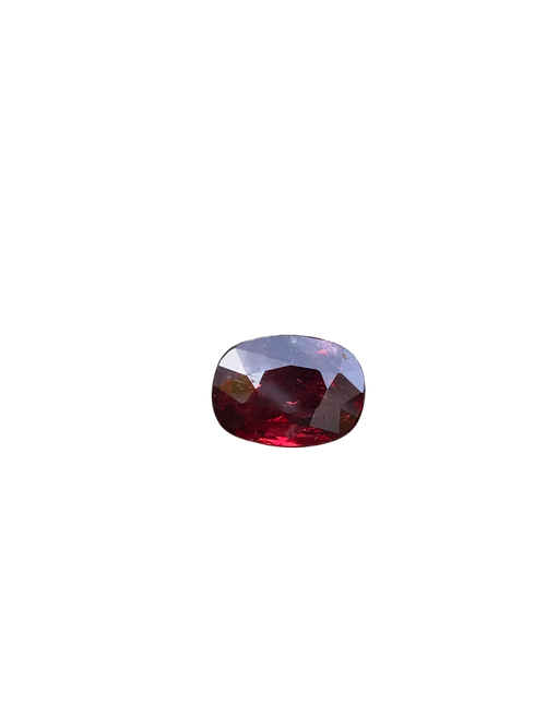 Shiza Gems 3.06 ct oval cut vivid red unheated natural ruby gemstone